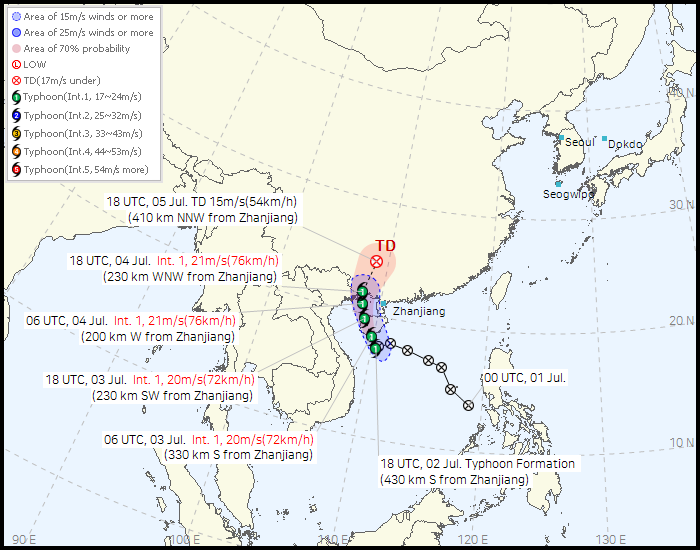 No.10 마이삭(MAYSAK) route